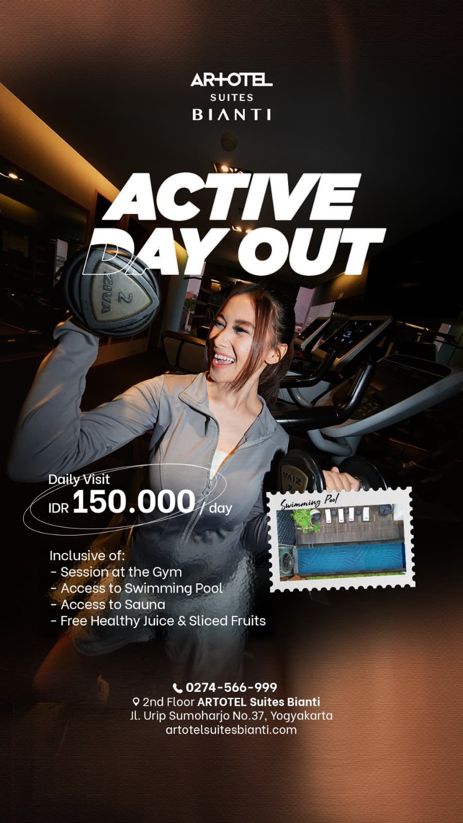 Active Day Out at Gym